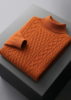Premium Extra-Fine Merino Wool Roll Neck for Winter