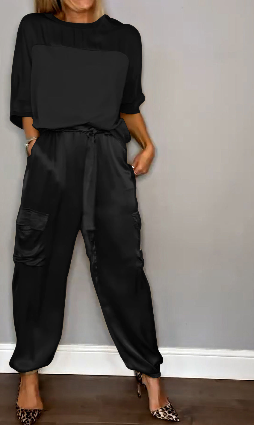 Belle - Satin Women's Coordinating Set