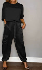 Belle - Satin Women's Coordinated Set