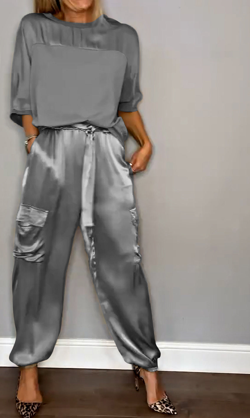 Belle - Satin Women's Coordinating Set