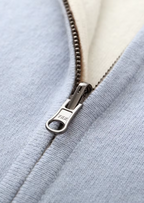 Premium Extra-Fine Merino Wool Zip Cardigan
