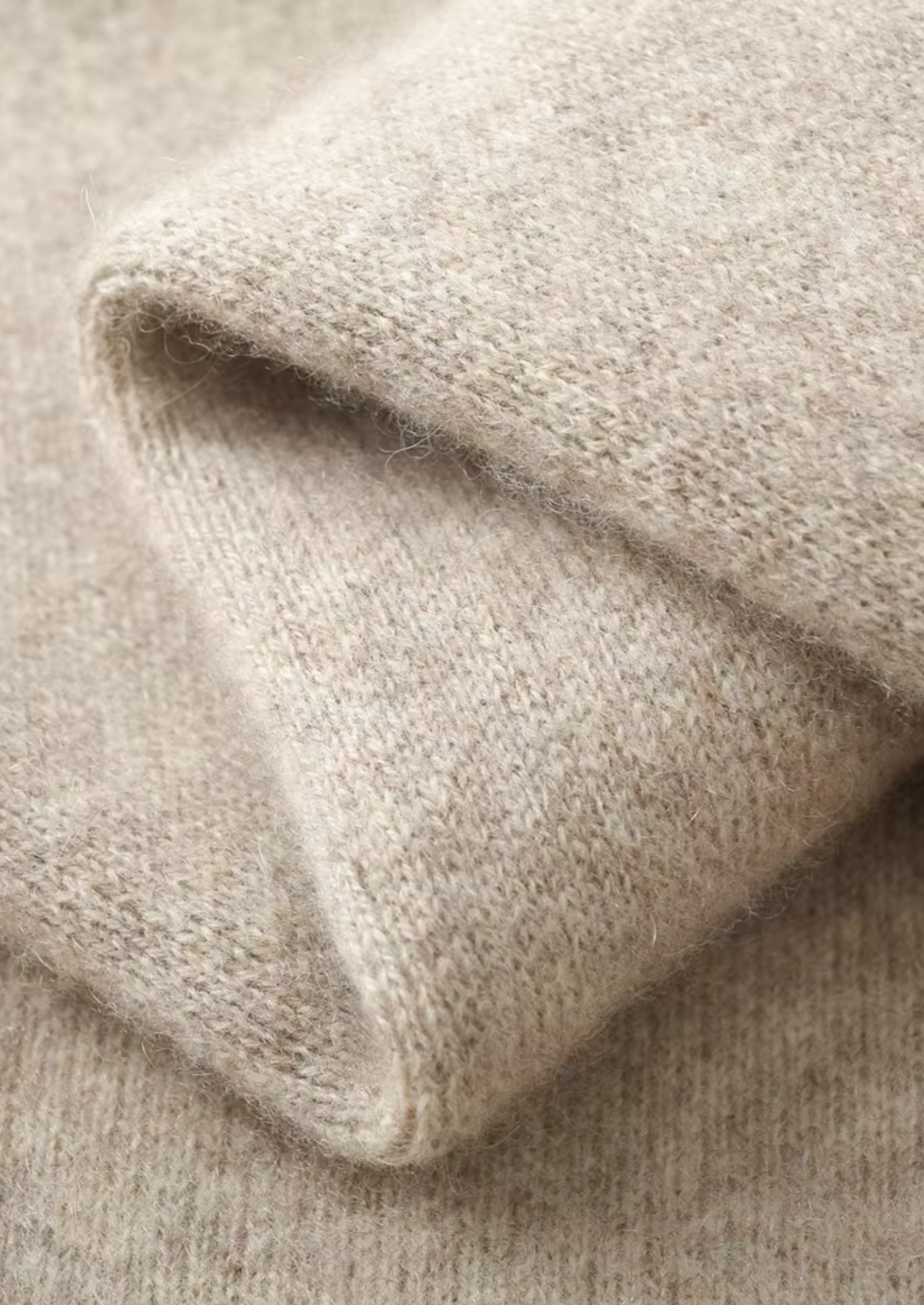 Luxurious Extra-Fine Merino Wool V-Neck Cardigan