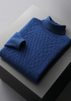 Premium Extra-Fine Merino Wool Roll Neck for Winter