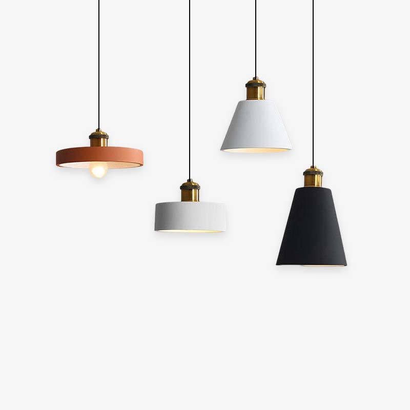 Morandi-Inspired Elegant LED Pendant Light – MoraGlow