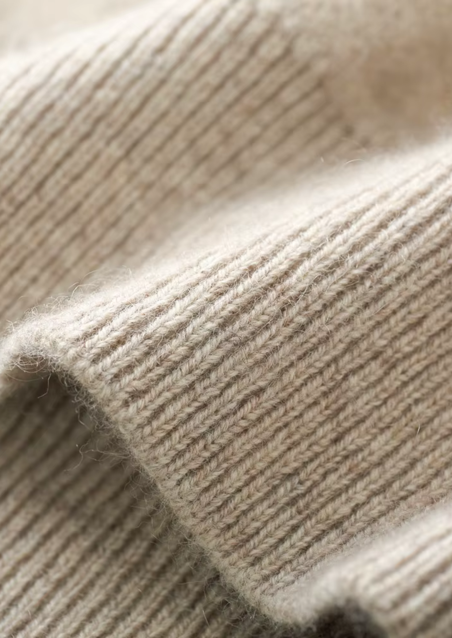 Luxurious Extra-Fine Merino Wool V-Neck Cardigan