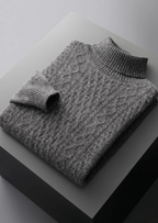 Premium Extra-Fine Merino Wool Roll Neck for Winter
