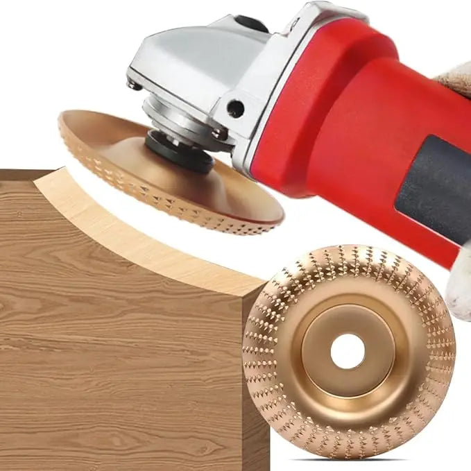 Woodworking Angle Grinder Discs – Cutting, Shaping & Sanding Set (3 Pieces)