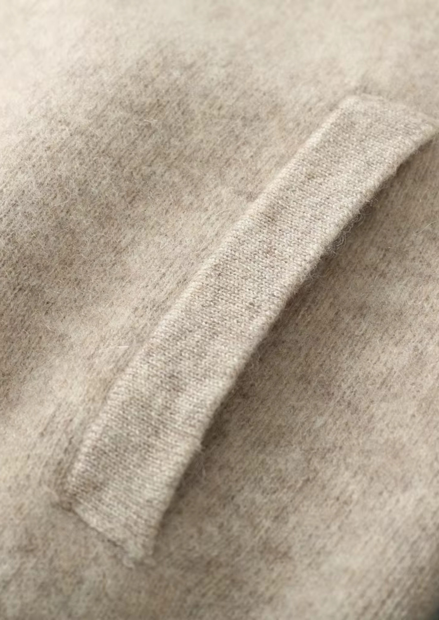 Luxurious Extra-Fine Merino Wool V-Neck Cardigan