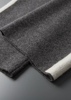 Luxurious Extra-Fine Merino Wool Wide-Leg Leisure Pants