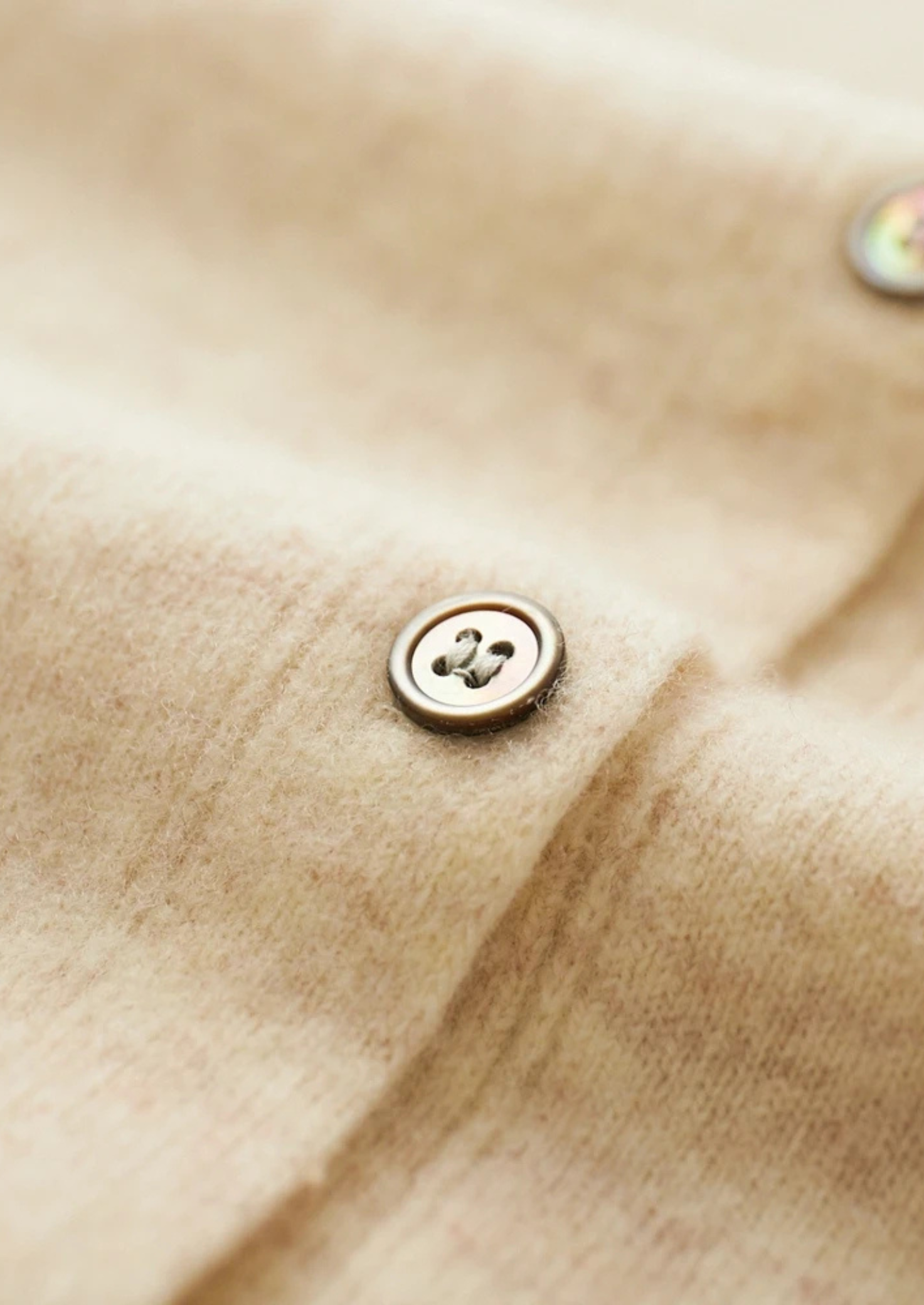Premium Extra-Fine Merino Wool Polo Cardigan