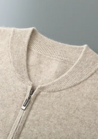 Luxurious Extra-Fine Merino Wool V-Neck Cardigan