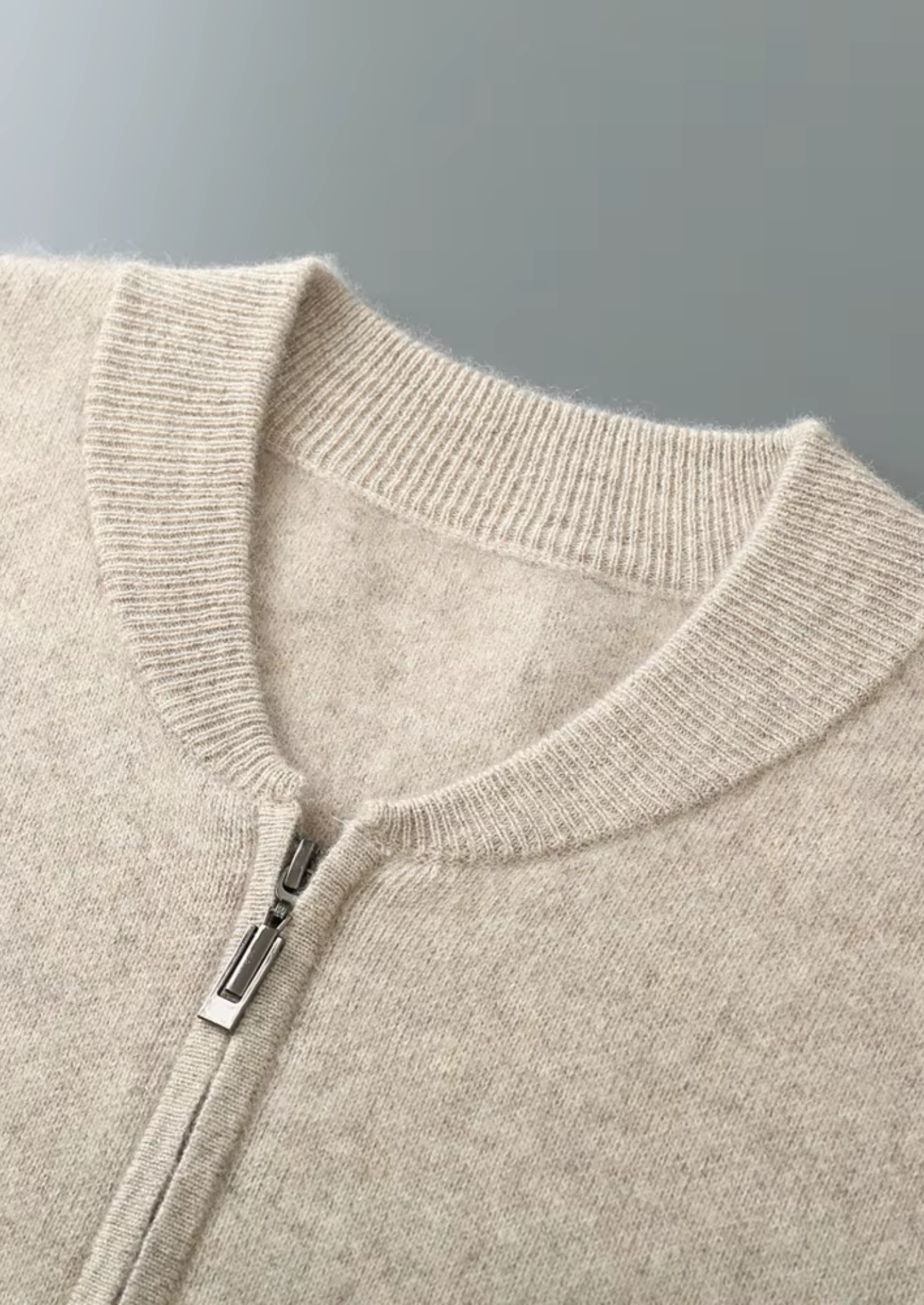 Luxurious Extra-Fine Merino Wool V-Neck Cardigan