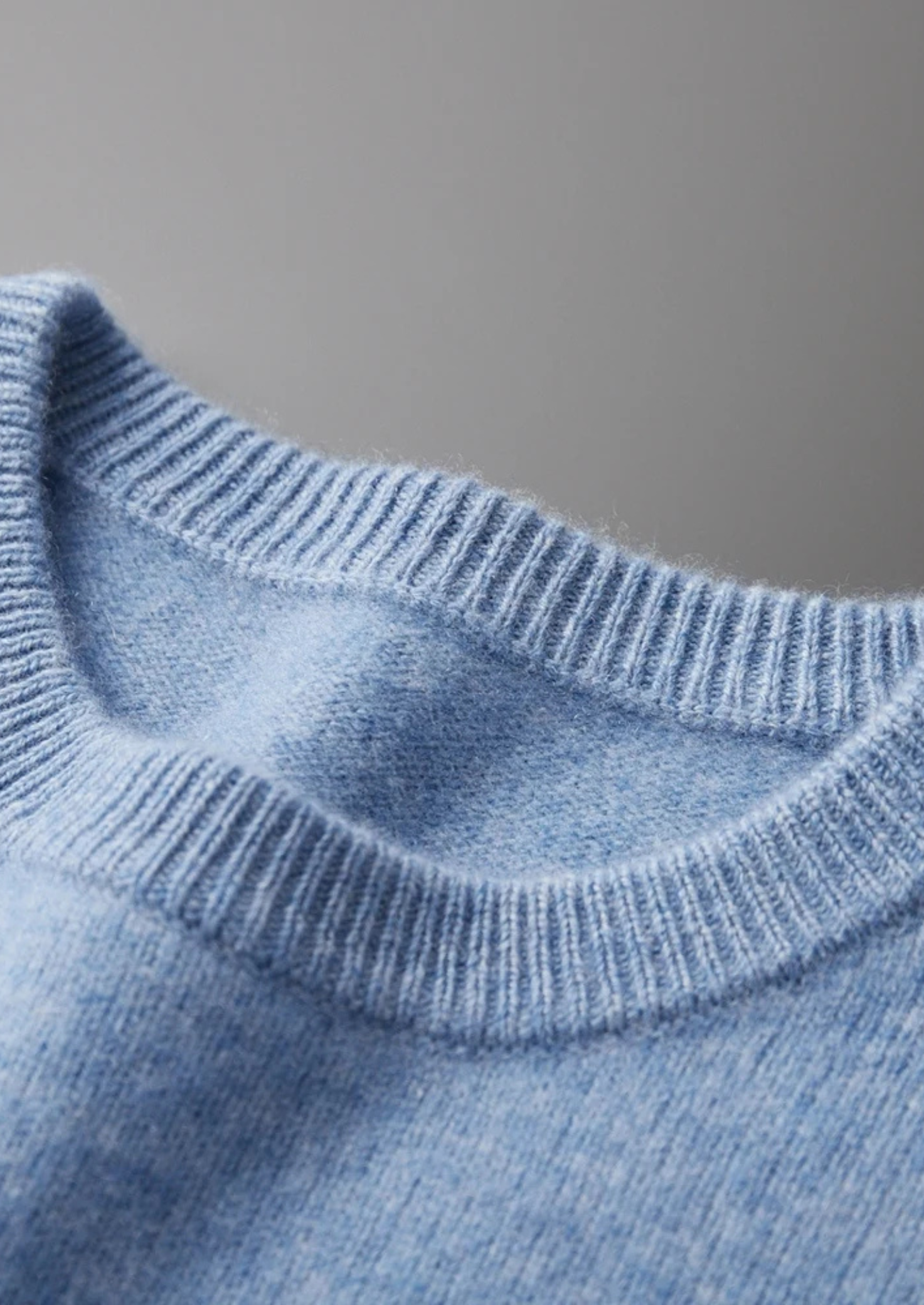 Premium Extra-Fine Merino Wool Classic Crew Neck Sweater