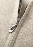 Luxurious Extra-Fine Merino Wool V-Neck Cardigan