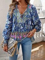 Elodie - Summer-Inspired Floral Blouse