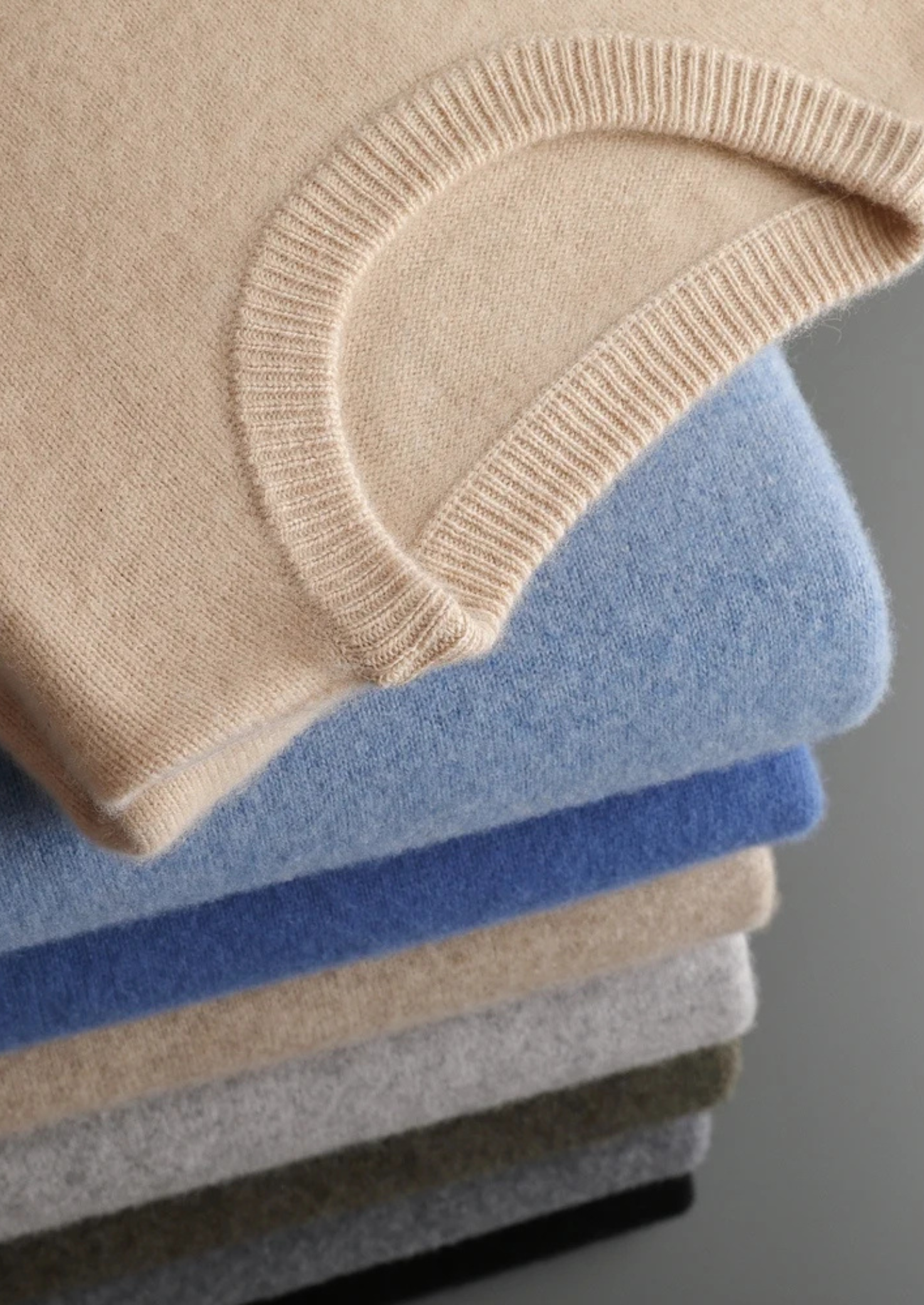 Premium Extra-Fine Merino Wool Classic Crew Neck Sweater