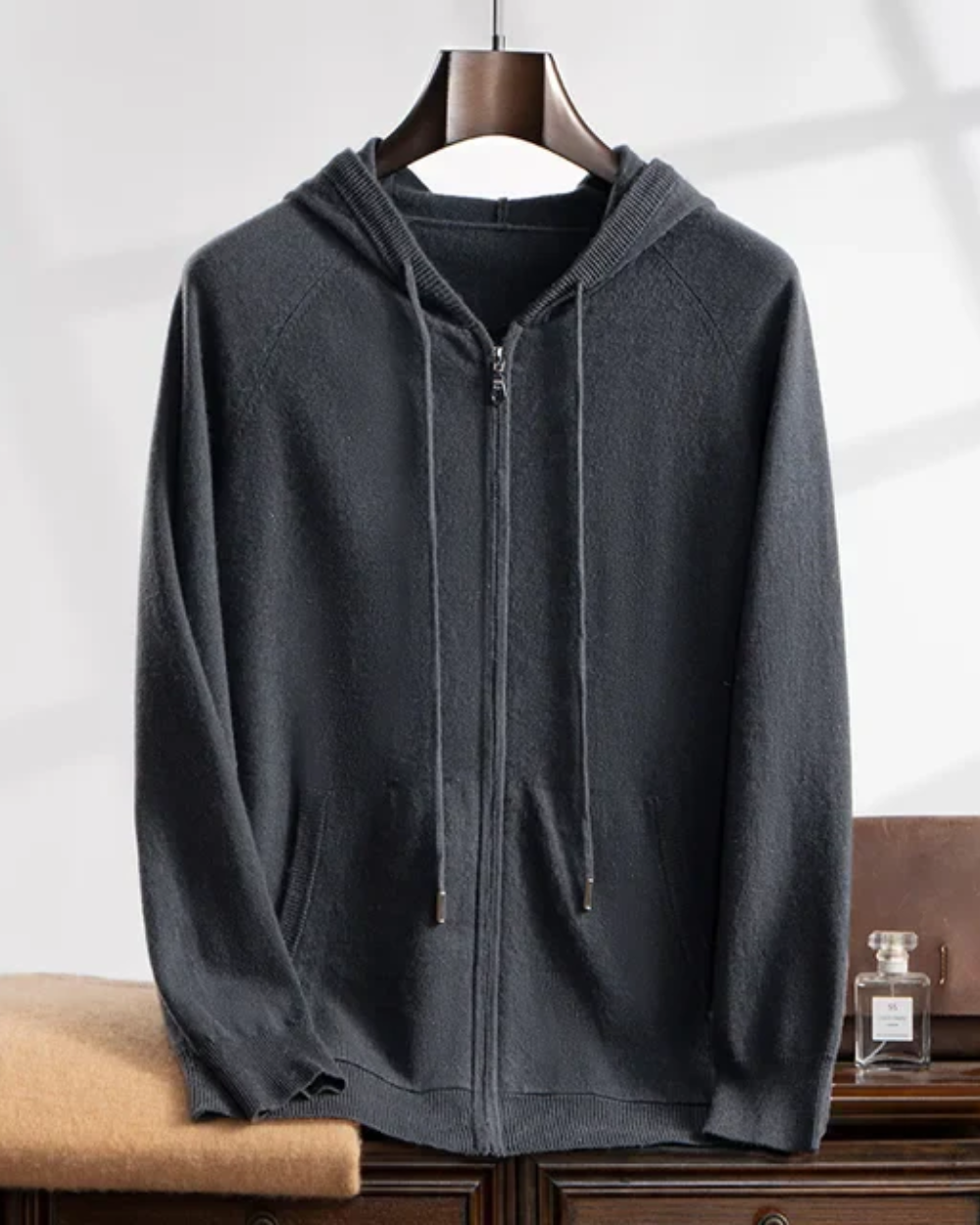 Courchevel Hooded Cashmere Gilet