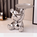 Elegant Geometric Bear - Stylish Storage and Organization