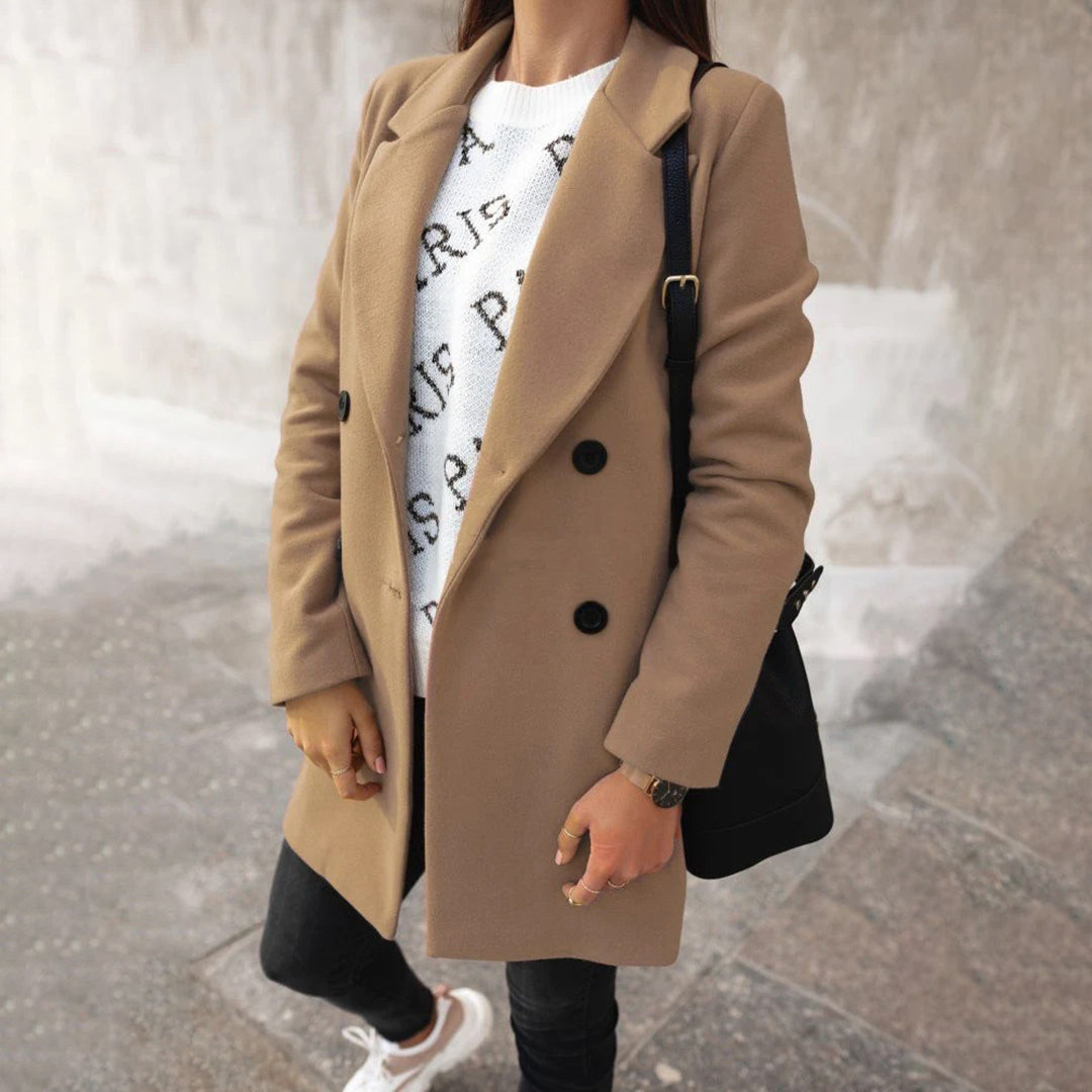 Anna - Long Women's Coat for Women