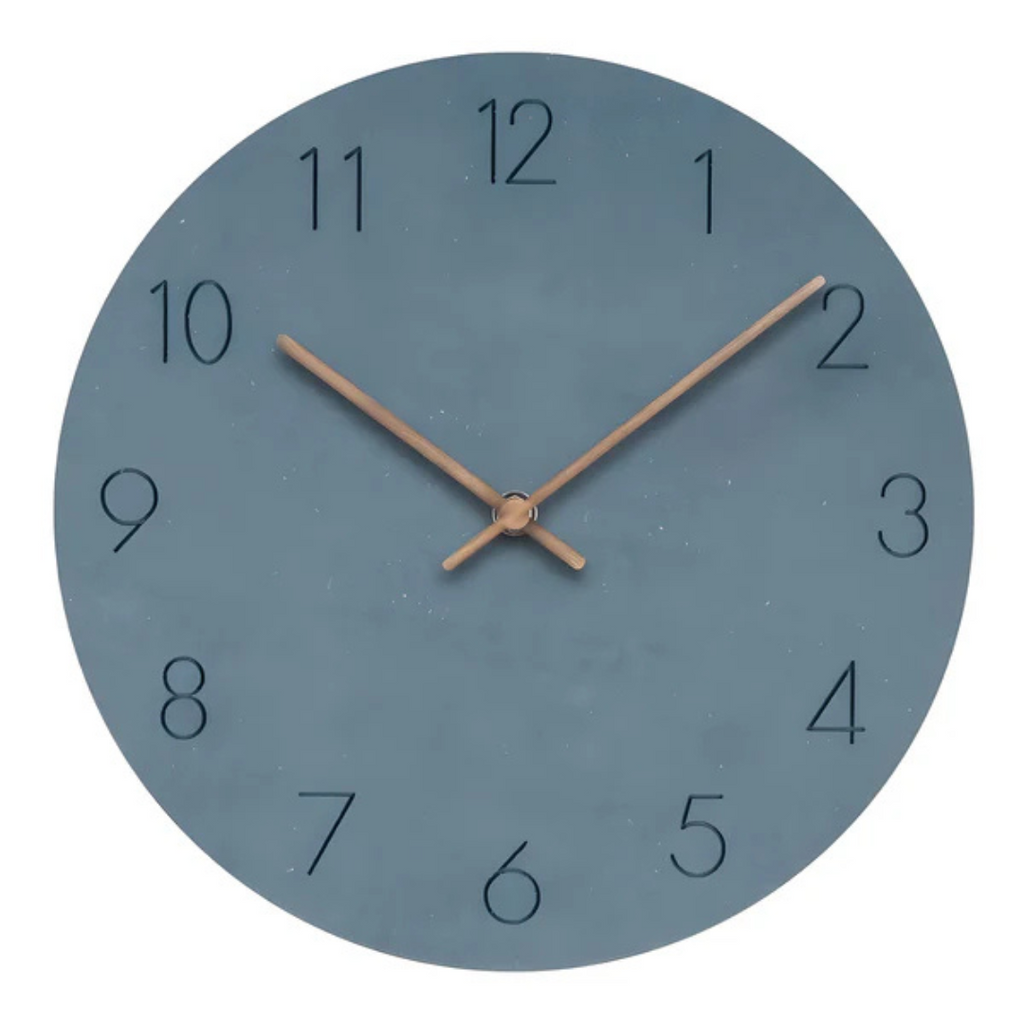 Elegant Minimalist Wooden Wall Clock