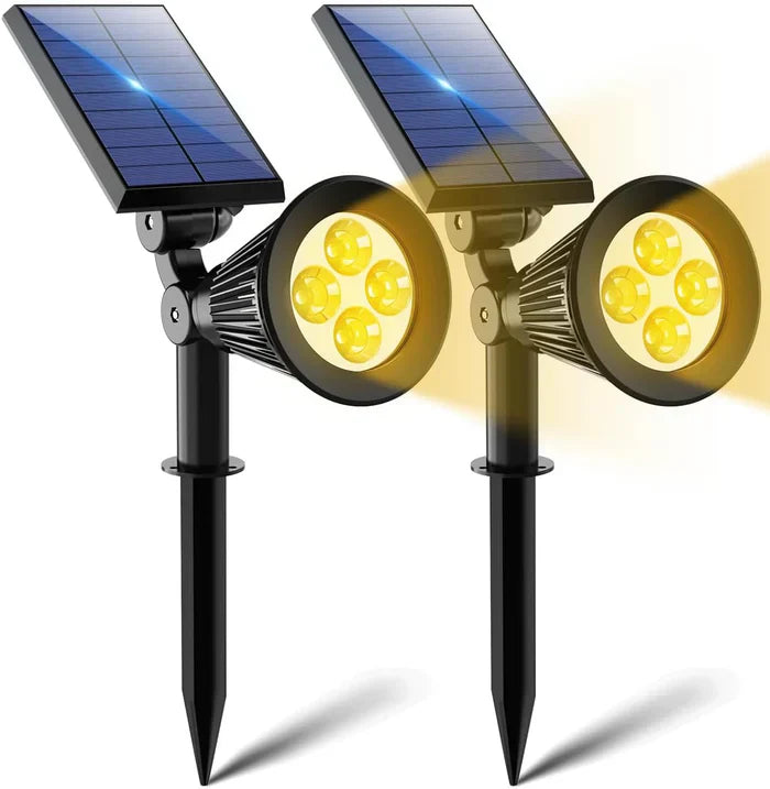 SunFlex Adjustable Weather-Resistant Solar Spotlight