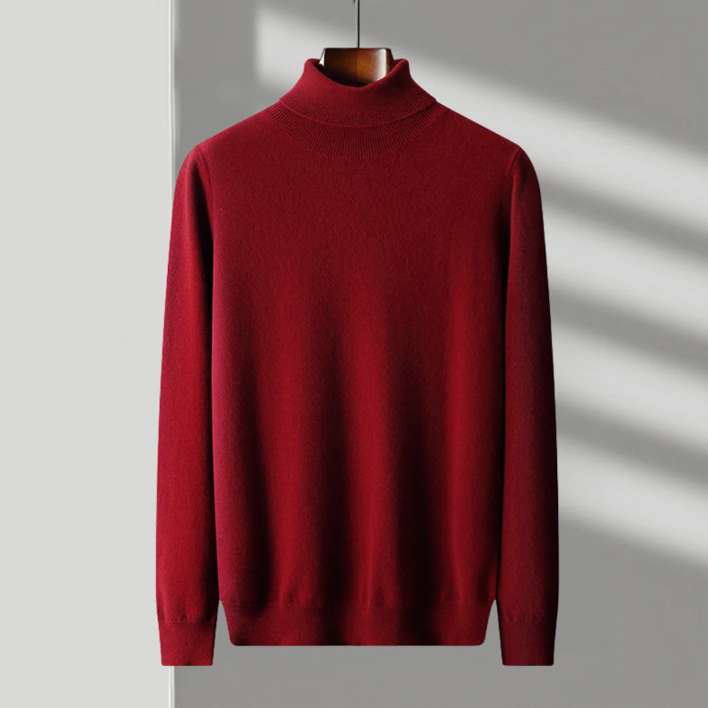 Cagliari Merino Wool Turtle Neck Sweater