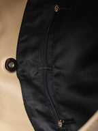 Simple Vegan Hobo Shoulder Bag - Empty Design
