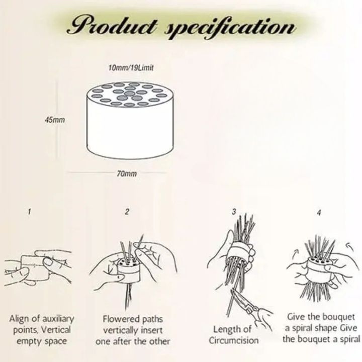 Buy One, Get One Free | Spiral Flower Holder for Flawless Vase Displays