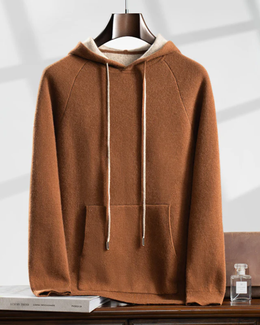 Atlas Cashmere Pullover Hoodie