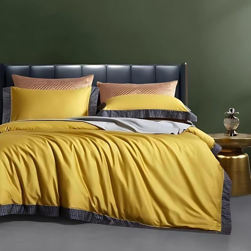 Nerithiel - Premium Egyptian Cotton Luxury Duvet Cover Set