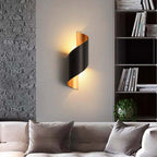 TwistLight Spiral-Shaped Modern LED Wall Lamp