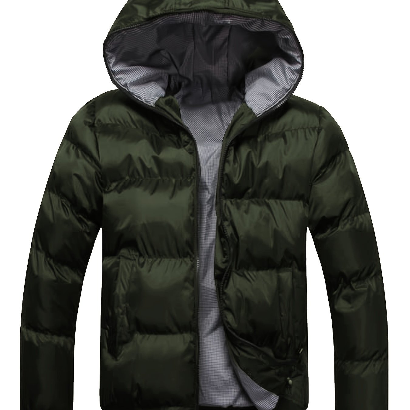 Essential Men's Winter Jacket - Stylish Design with Zip Pockets - Regular Fit - Puento Fortade - TP