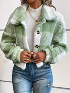 Luna Dressed Teddy Coat - Comfort and Elegance for Women