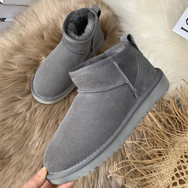 Women's Insulated Waterproof Ankle Boots with Anti-Slip Design for Winter