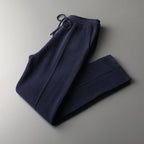 Premium Extra-Fine Merino Wool Relaxed Trousers