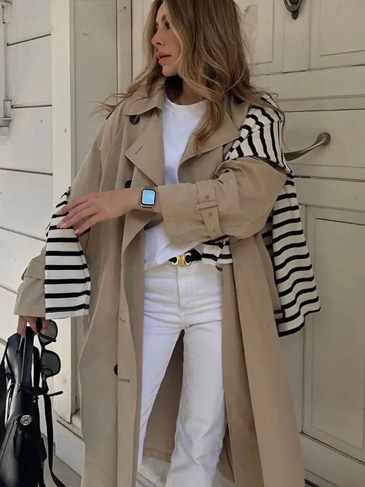 Amara Elegant Trench Coat