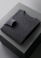 Premium Extra-Fine Merino Wool Classic Crew Neck Sweater