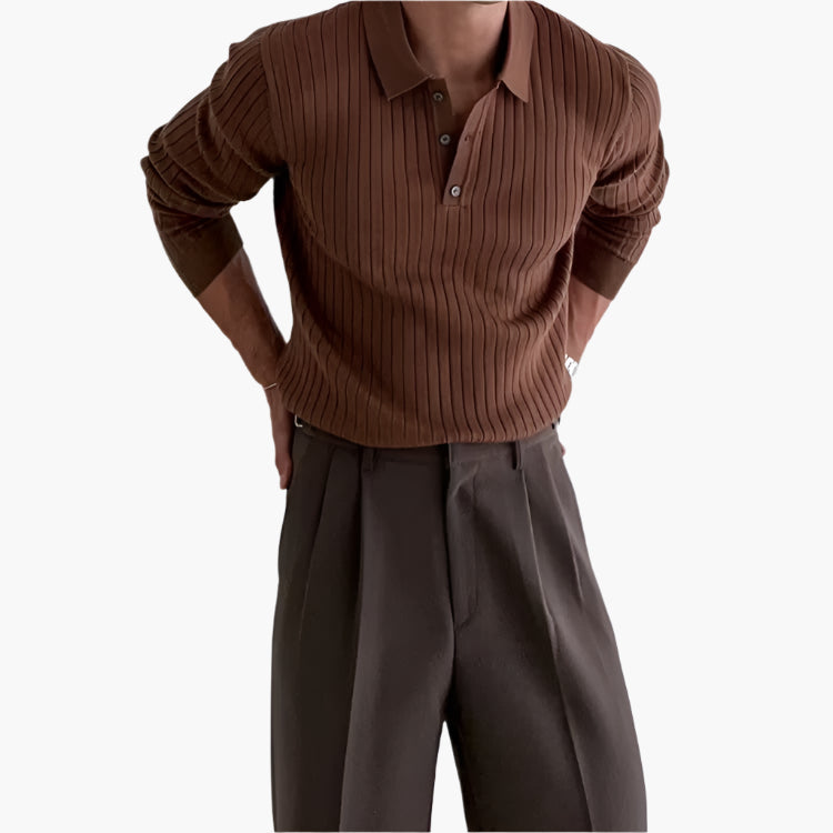 SEOJIN Vintage-Inspired Polo