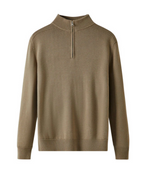Merino Wool Zip-Up Sweater from Capri