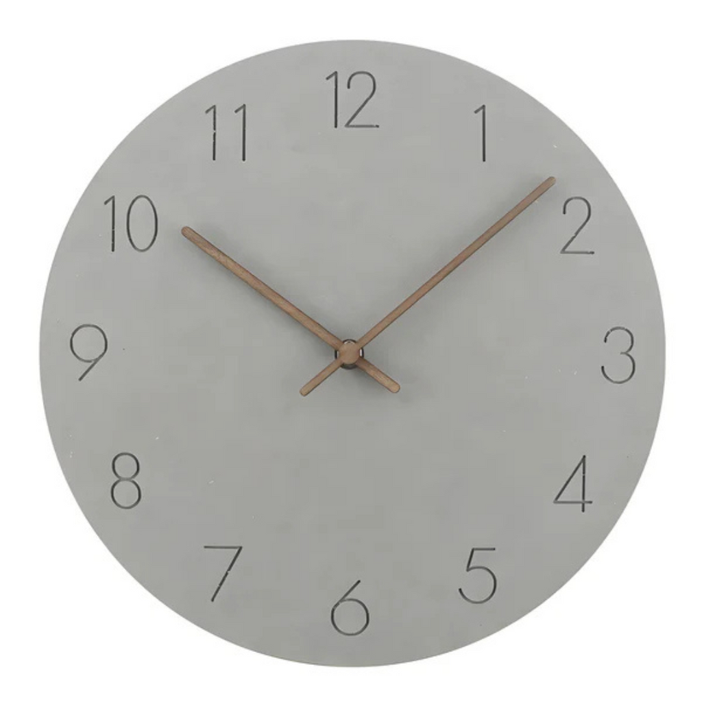 Elegant Minimalist Wooden Wall Clock