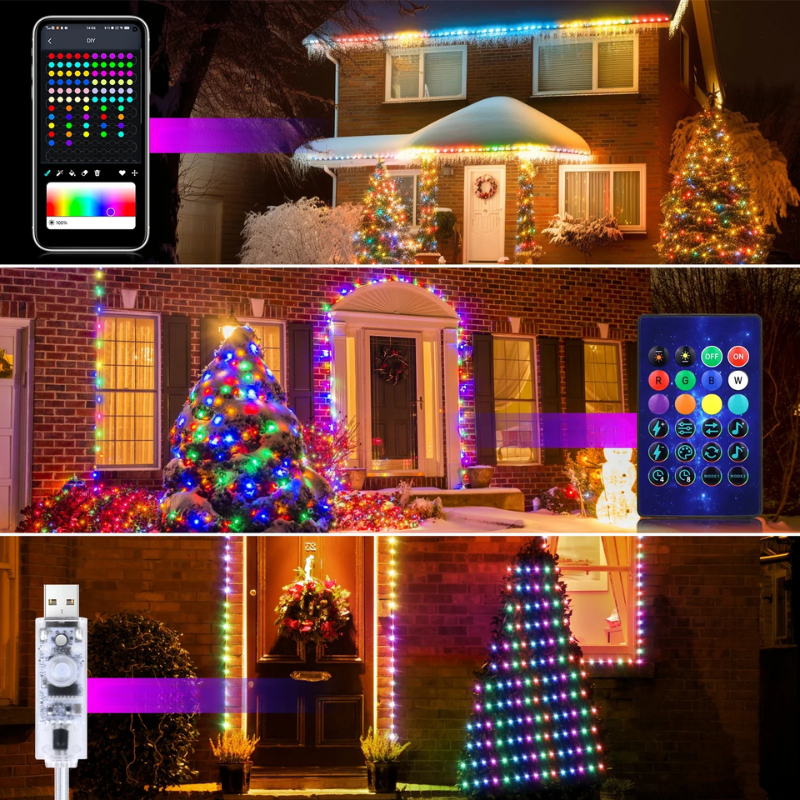 Vibrant Smart Lighting Decorative Garland