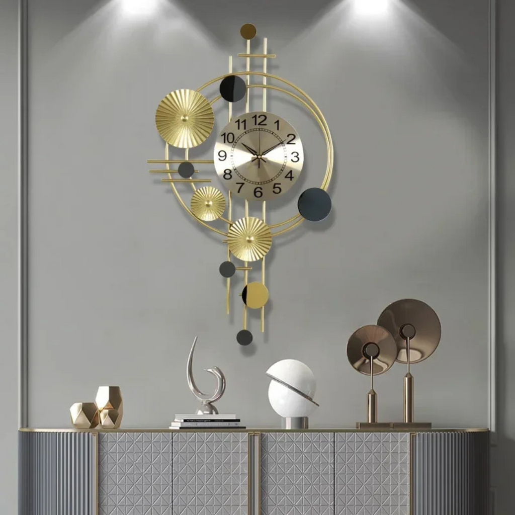 Chic Oversized Wall Clock