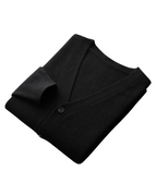 Merino Wool Knitted Waistcoat in Faunus