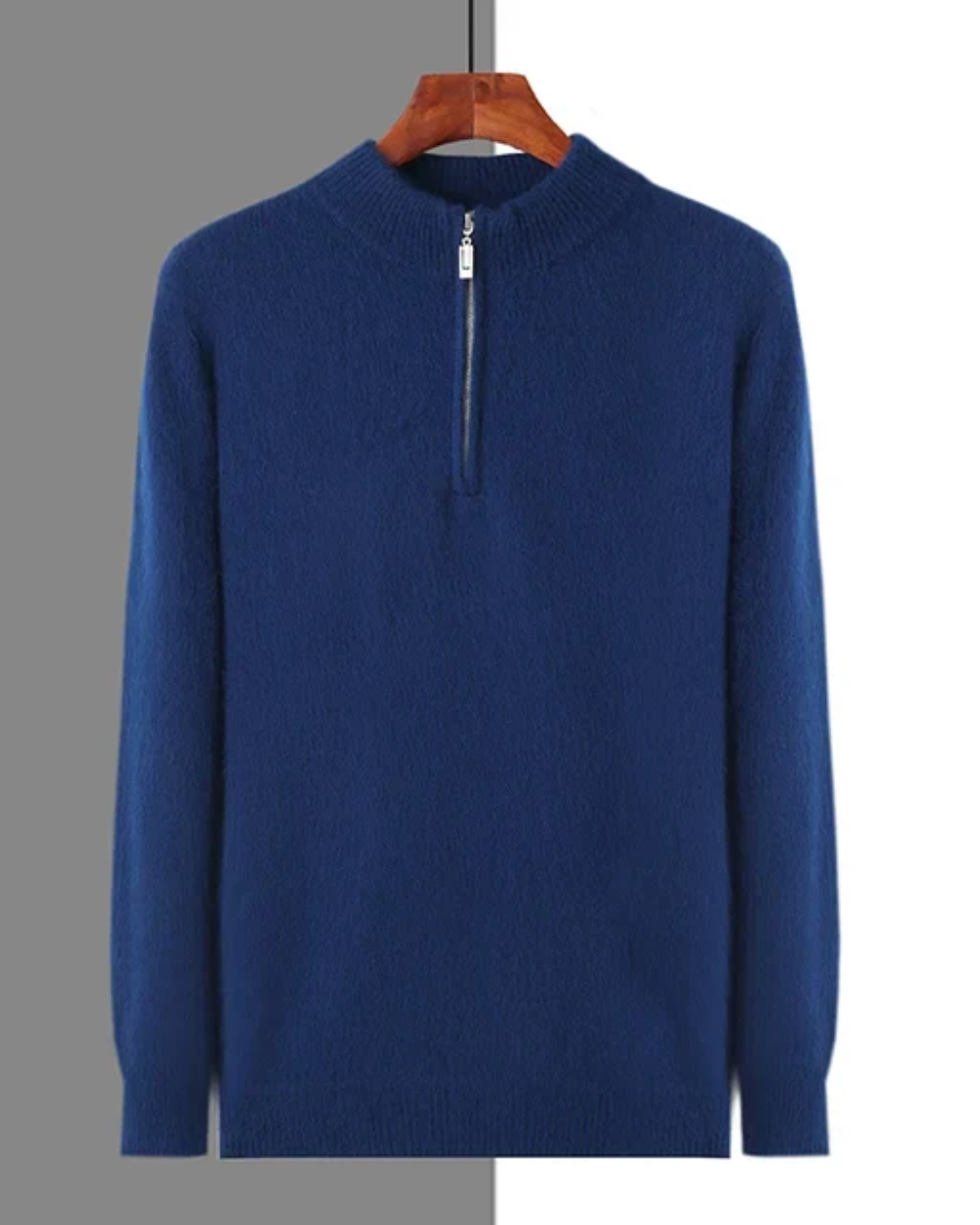 Geneva Cashmere Zip Hoodie