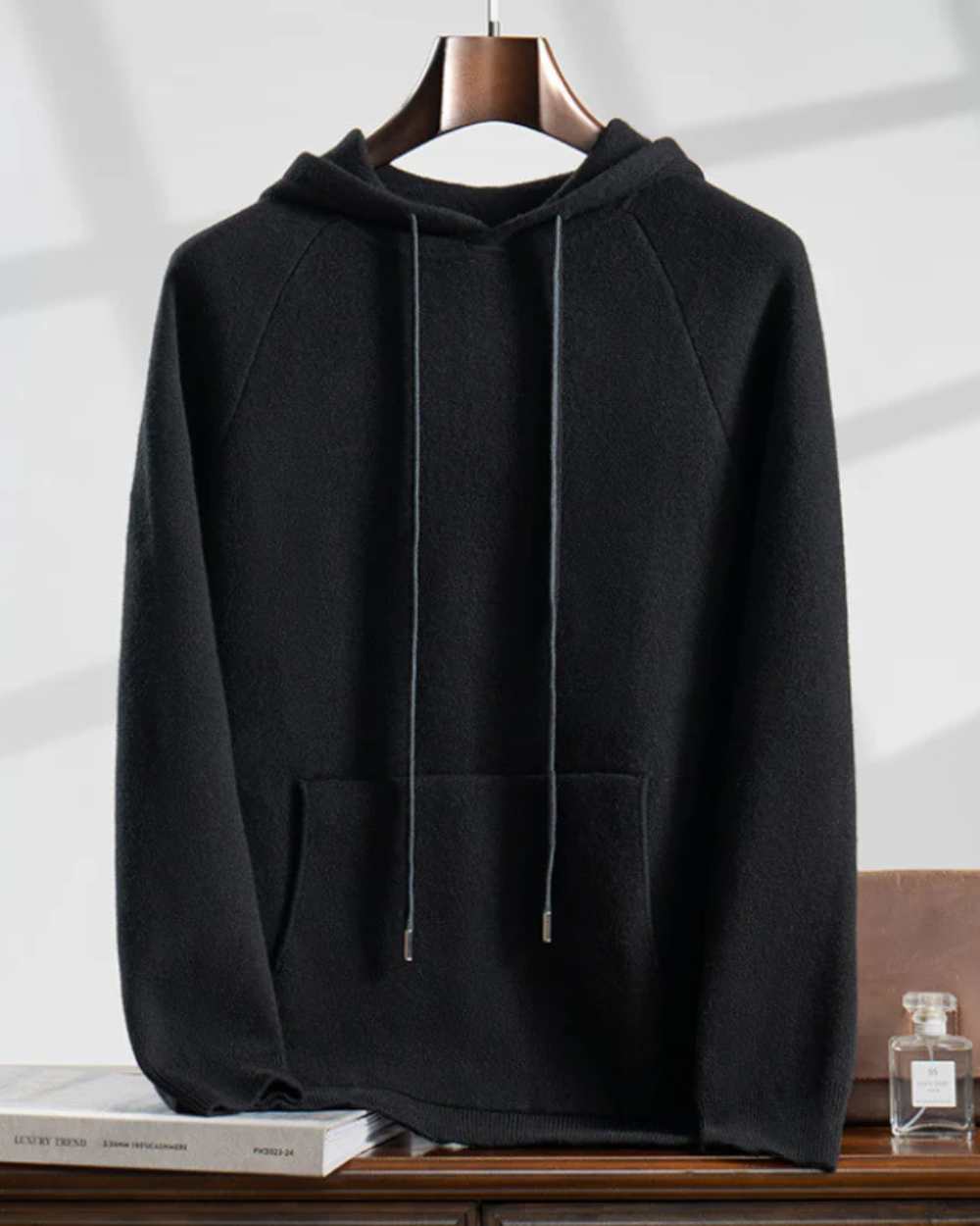 Atlas Cashmere Pullover Hoodie