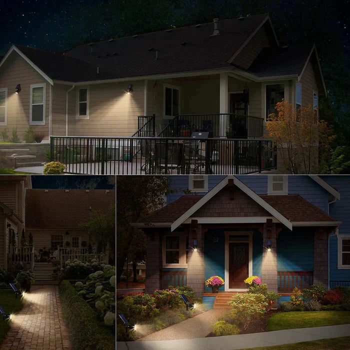 SunFlex Adjustable Weather-Resistant Solar Spotlight