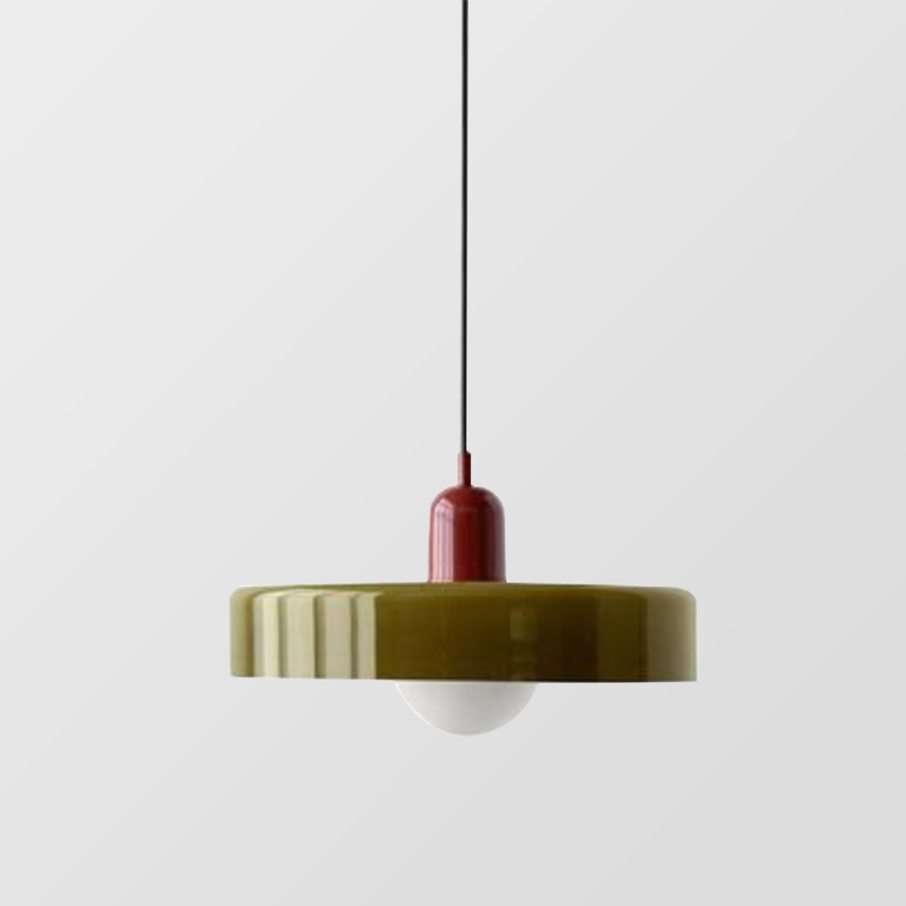 Vibrant Glass Pendant Light - BauLume