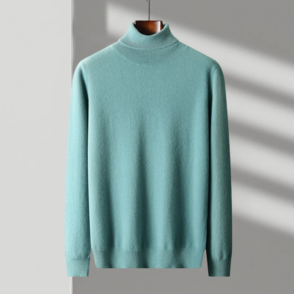 Cagliari Merino Wool Turtle Neck Sweater