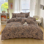 Savannah - Elegant Leopard Print Luxury Duvet Cover