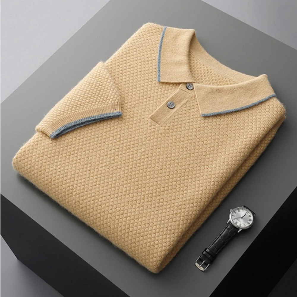 Aristo Cashmere Knit Polo